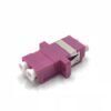 LC Multimode OM4 Duplex Coupler (Violet)