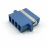 LC Singlemode Quad Adapter (Blue)