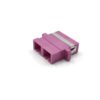 SC Duplex Multimode OM4 Coupler (Violet)