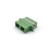 SC Duplex Singlemode APC Coupler (Green)