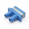SC-ST Singlemode Duplex Hybrid Adapter (Blue Plastic)