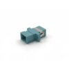 SC Simplex Multimode OM3 Coupler (Aqua)