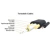 Outdoor Flat Drop Cable (Toneable)